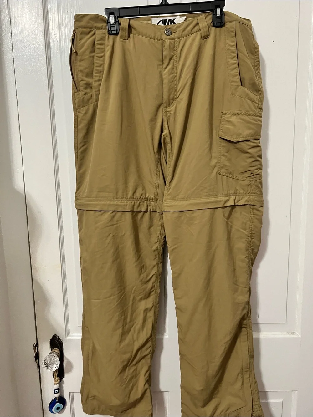 Mountain Khakis Convertible Cargo Pants in Tan